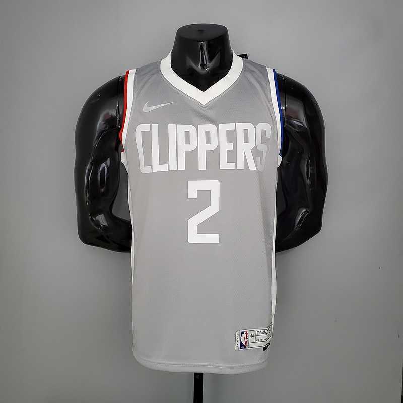 2021 LEONAR0#2 Los Angeles Clippers Bonus Edition Grey