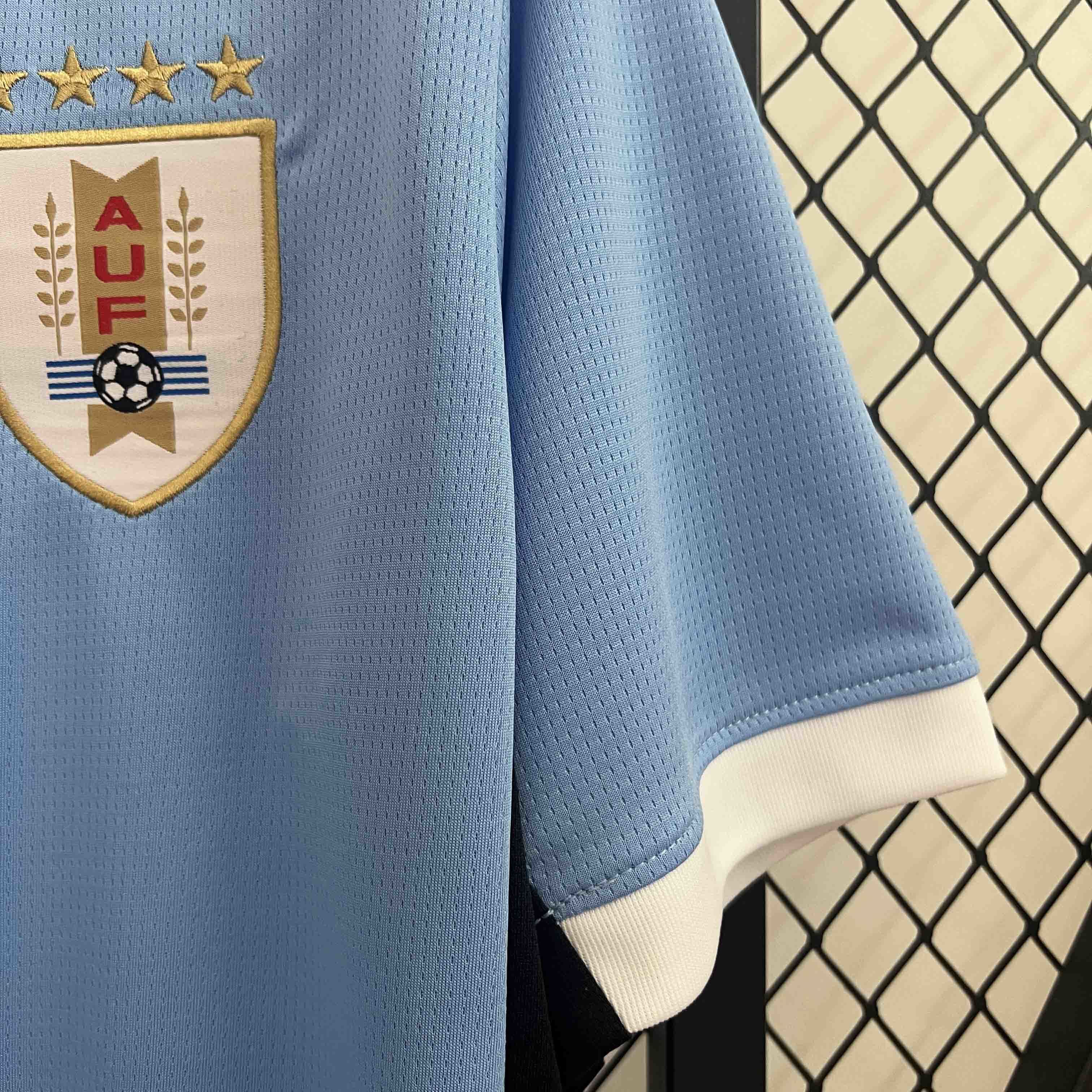 2024 Uruguay Home Kit Soccer Uniform AAAAJersey Wholesale Yupoo 5