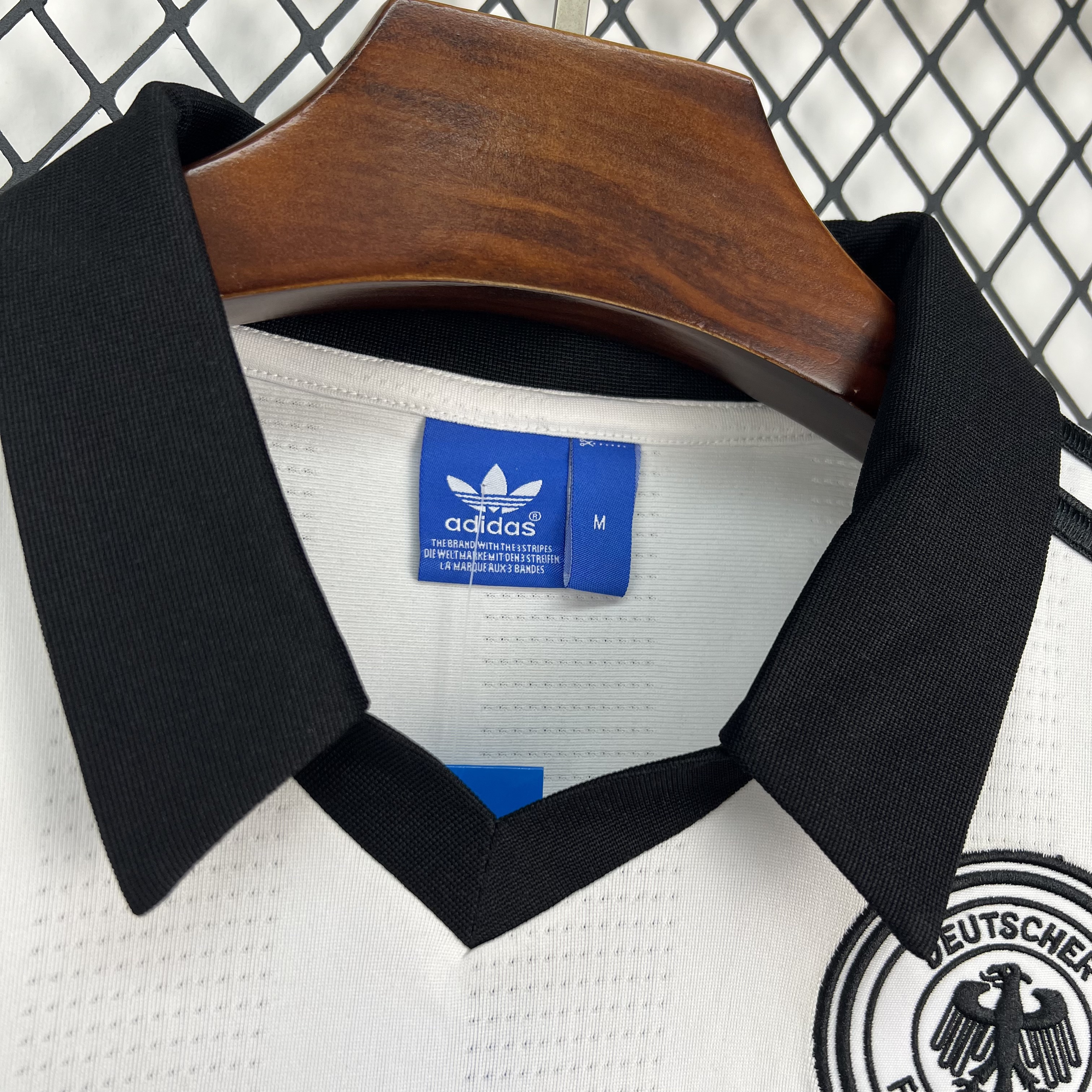 88-90 Germany Mens Home Football Retro Kit Vintage T-Shirt AAAAJersey Wholesale Yupoo 9 4