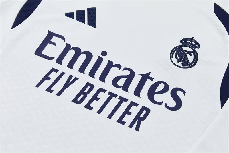 26-27 Real Madrid Mens Kit White Training Suit Yupoo 7 5