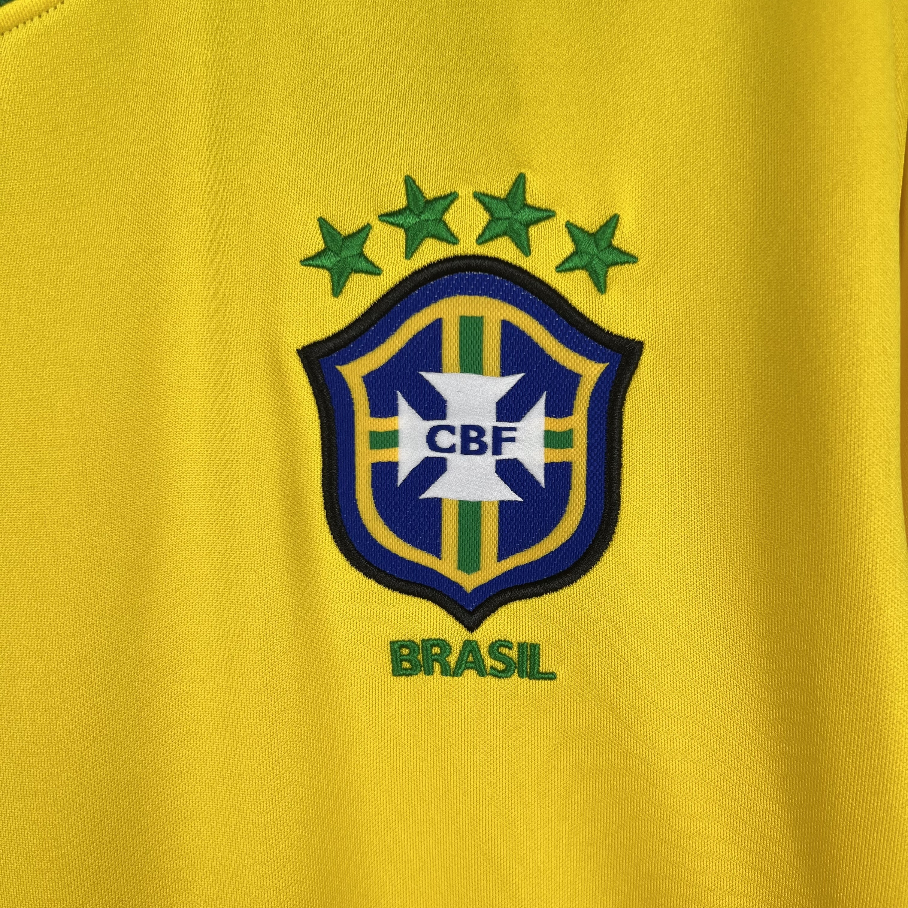 1998 Retro Long Sleeve Brazil Home S-XXL 5