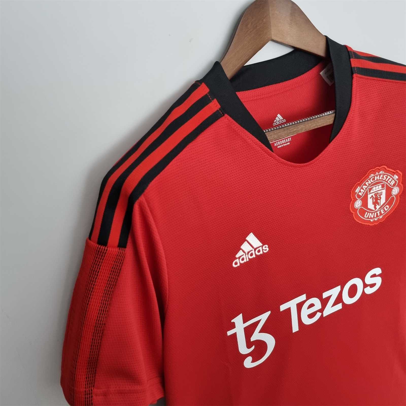22-23 Manchester United red training suit 7