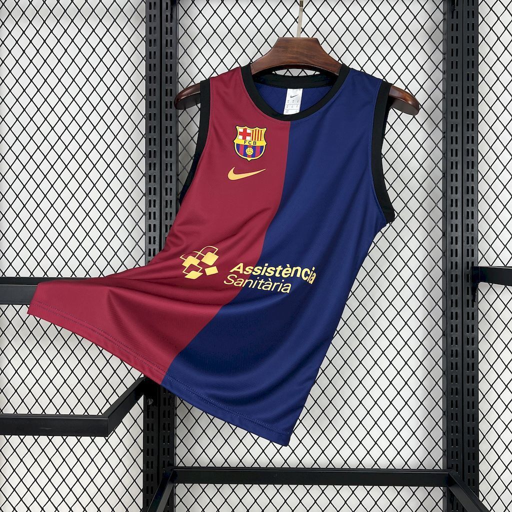 24-25 Barcelona Basketball Home Vest Soccer T-Shirt AAAAJersey Supplier Yupoo