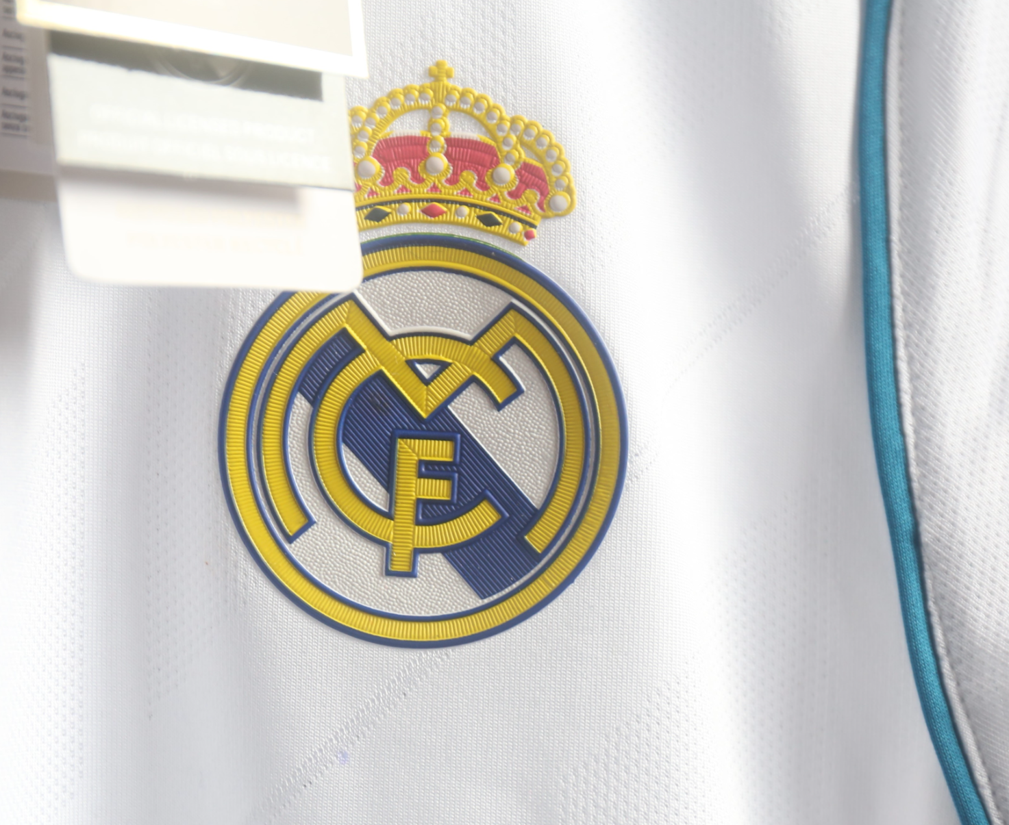 17-18 Real Madrid Home Retro Kit Vintage Player Version Long Sleeve Shirt AAAAJersey Dropship Y 5
