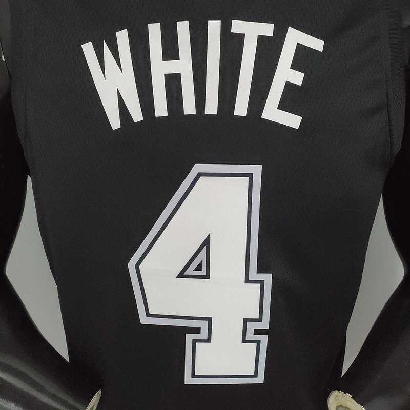New WHITE#4 season Spurs City Edition black 3