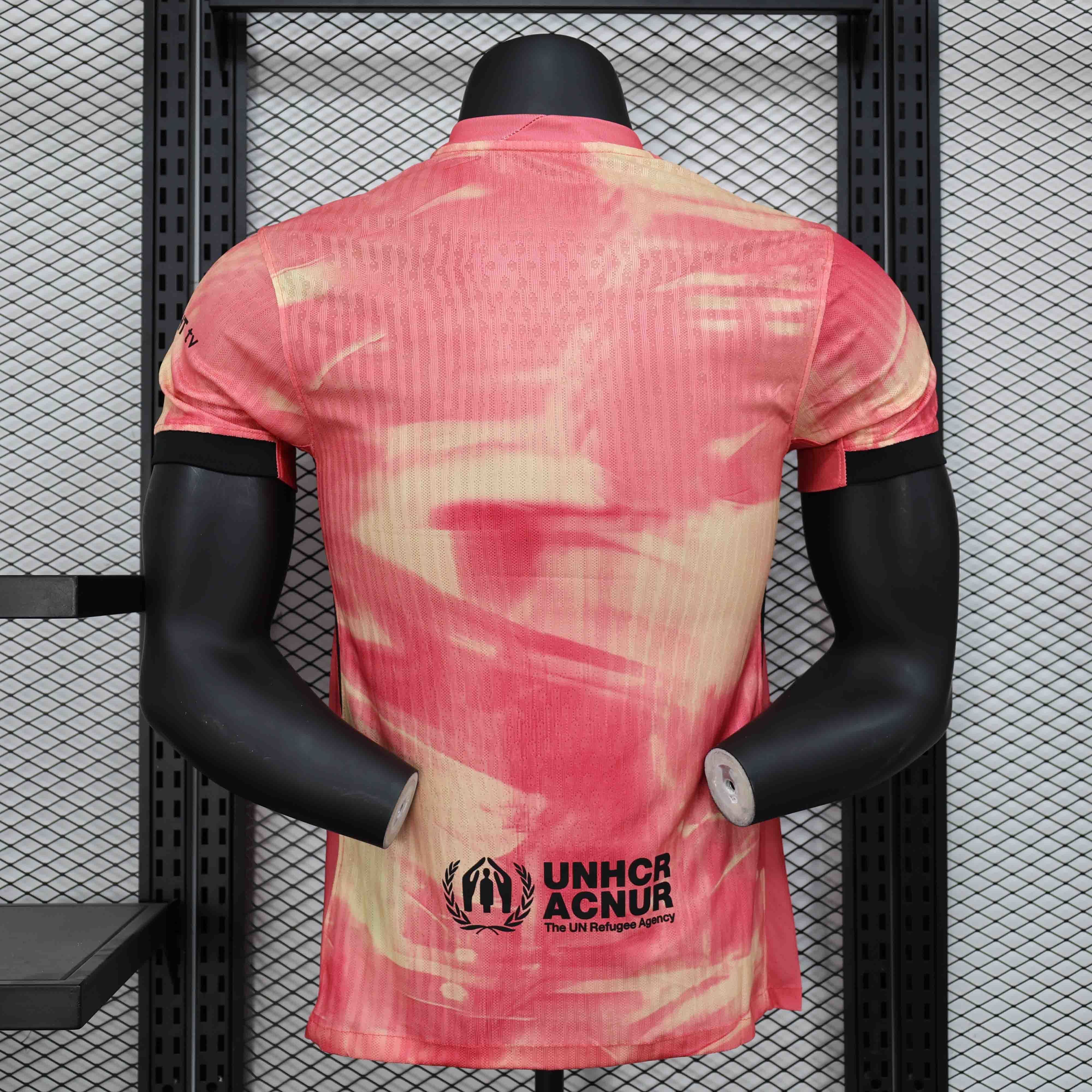 24-25 Barcelona Pink Special Edition Player Version Shirt AAAAJersey Supplier Yupoo 5
