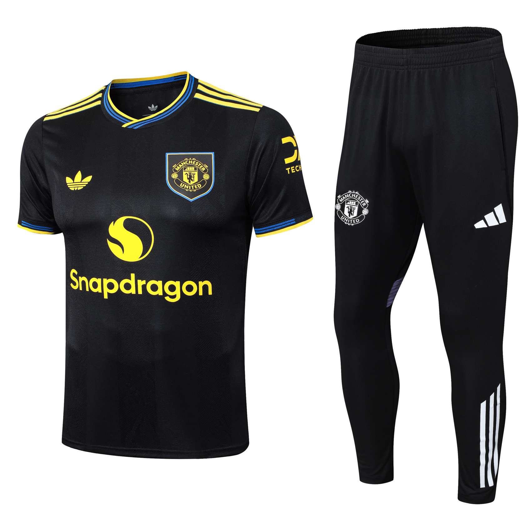 25-26 Manchester United Third Away Player Version Training Kits Football Tracksuits