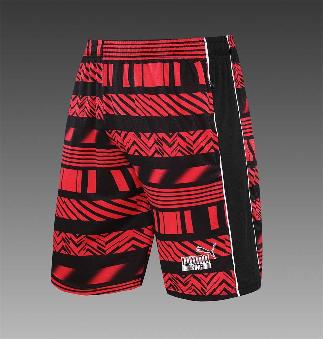 22-23 AC Milan Training Short Sleeve Kit Black 16