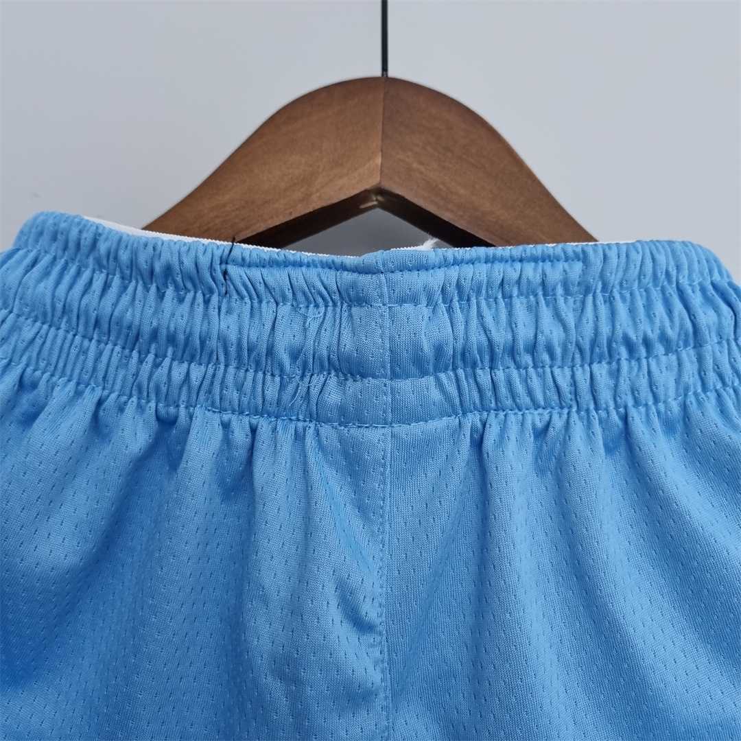 2022 Los Angeles Clippers City Edition Blue NBA Shorts 5