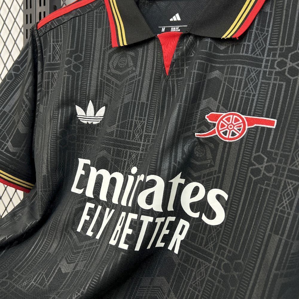 25-26 Arsenal Special Edition Black T-Shirt AAAAJersey Supply Yupoo 2