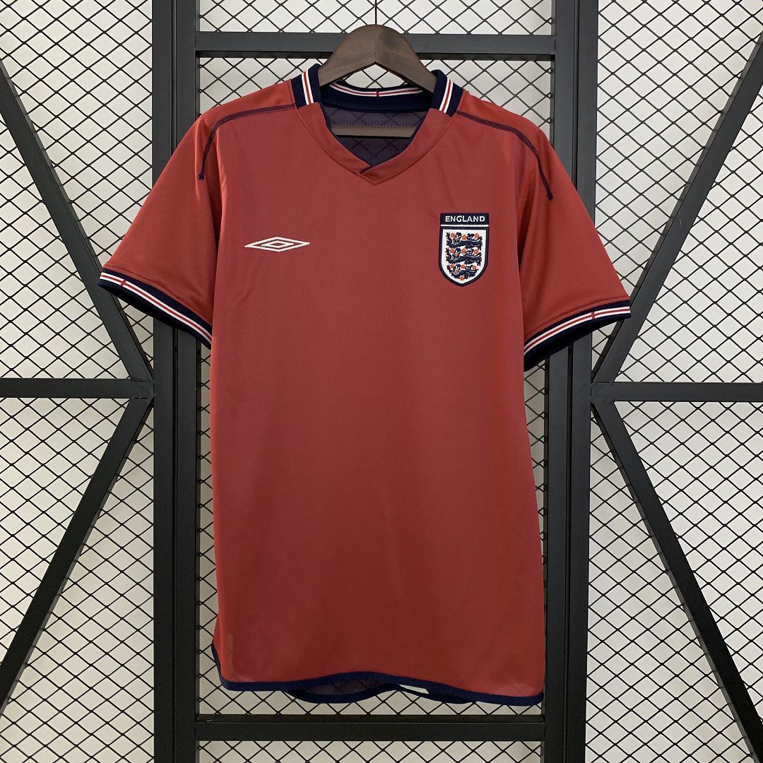 2002 England Away Retro Kit Vintage Shirt AAAAJersey Supply Yupoo