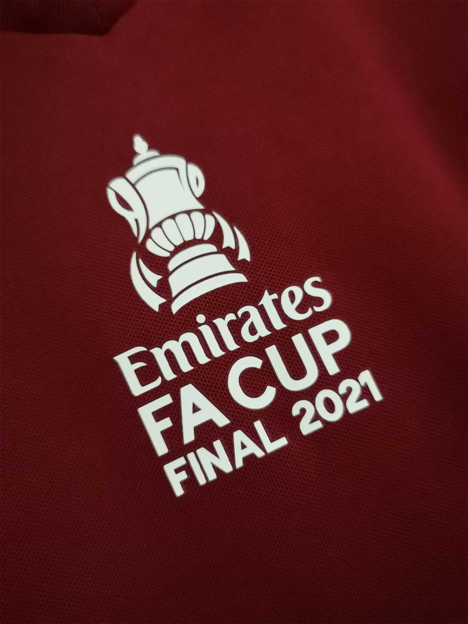 20-21 Leicester City third away with FA cup sponsers 1