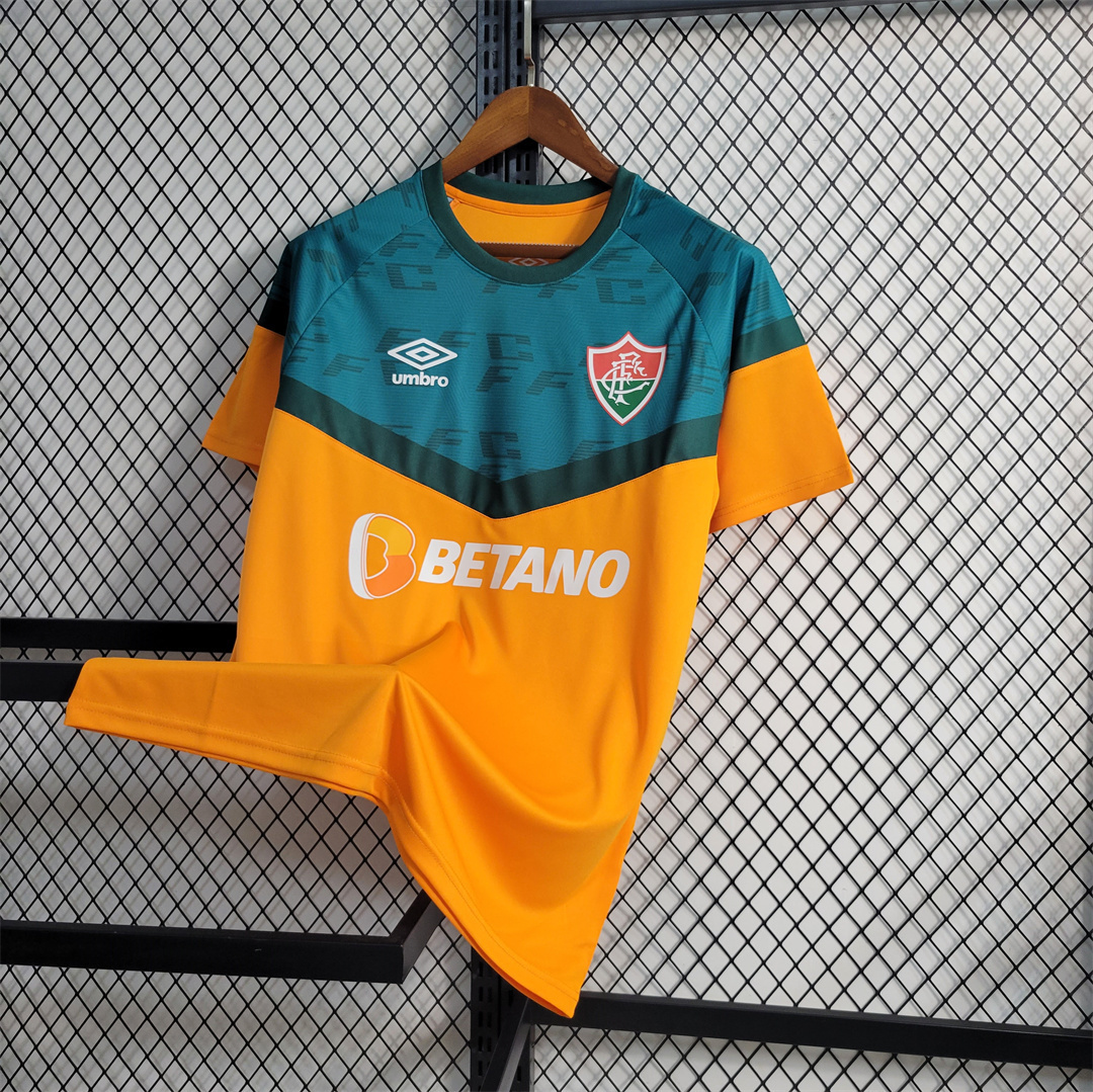 23-24 Fluminense orange training suit 1