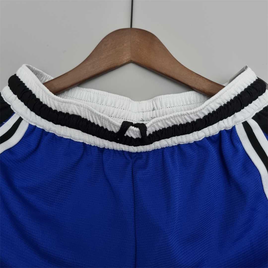 2022 Los Angeles Clippers NBA US Training Shorts Blue Black 3
