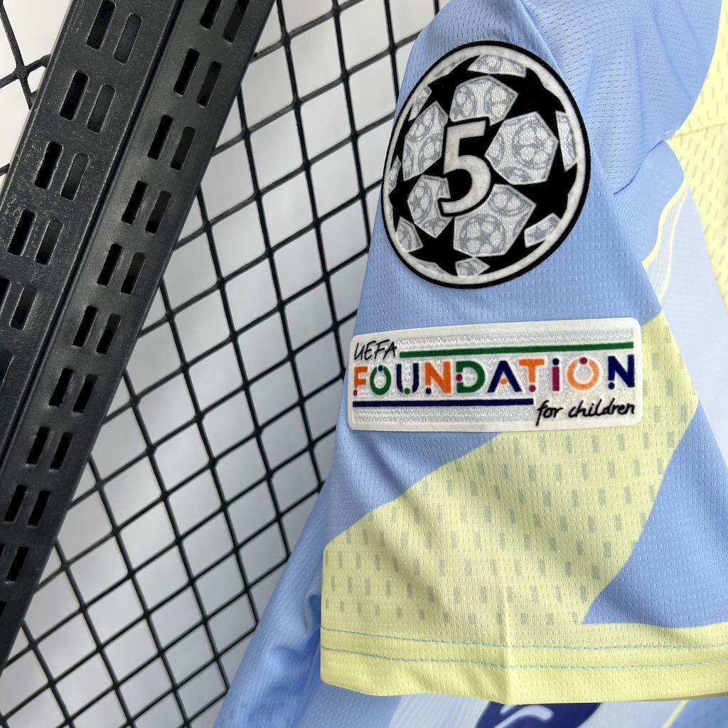 25-26 Barcelona Blue Special Edition(With CL Patch) Shirt Soccer Uniform AAAAJersey Yupoo 2