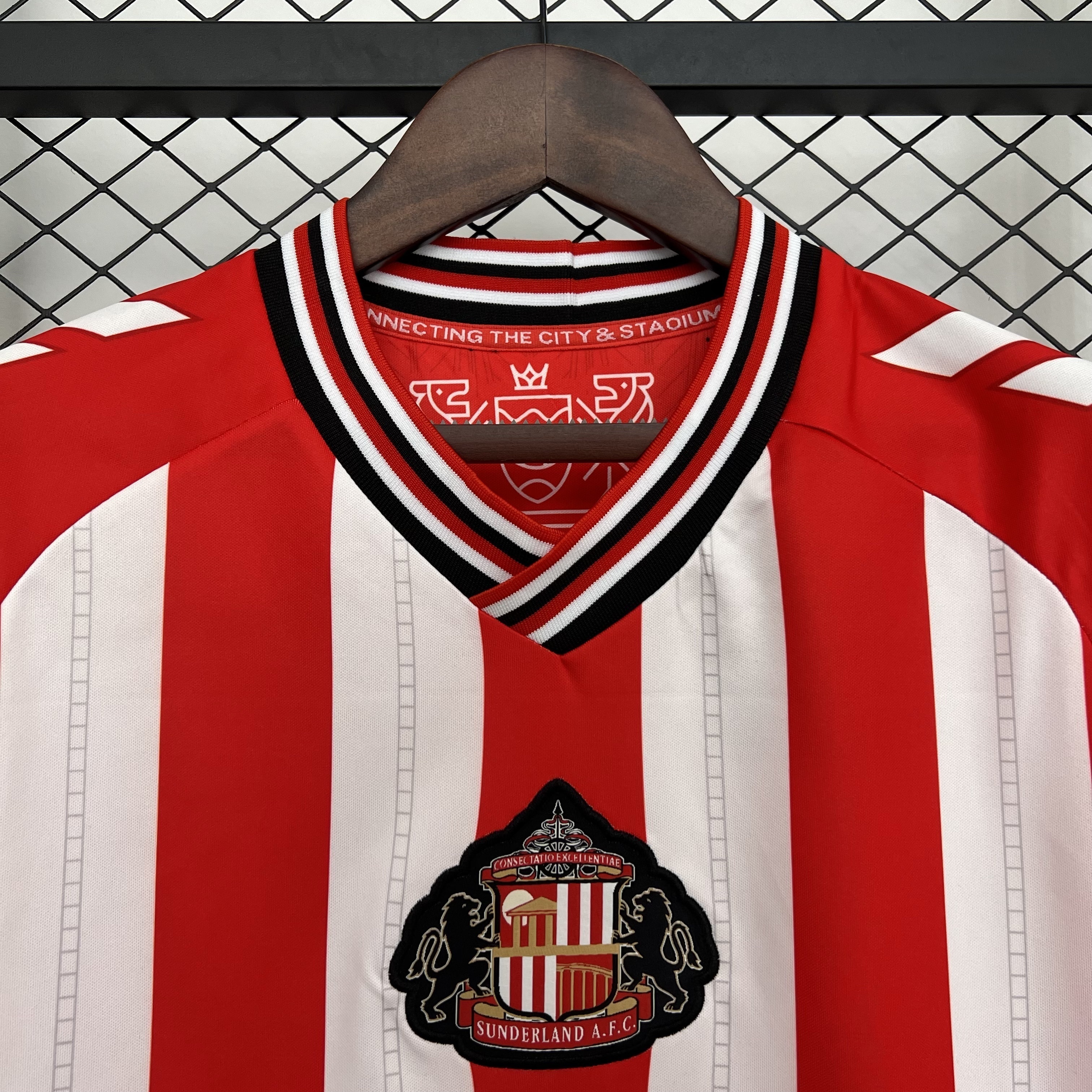 25-26 Sunderland Home Kit Football Uniform Sport AAAAJersey Supply Yupoo 2