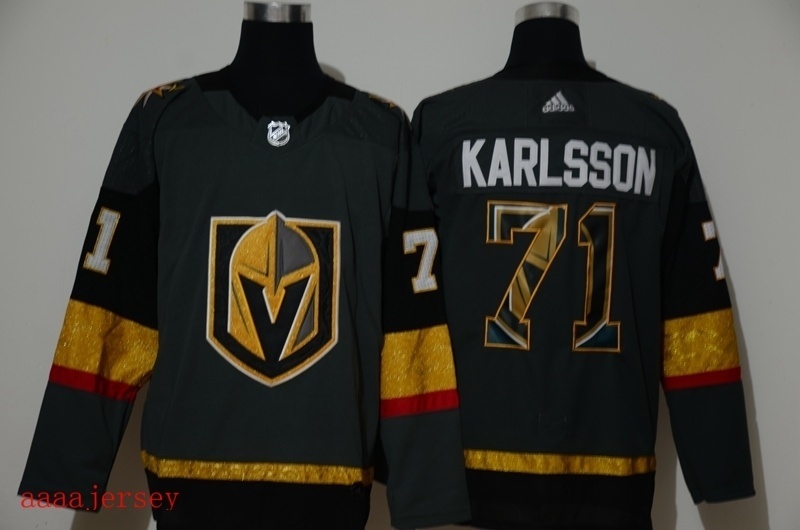 Vegas Golden Knights printed version ice hockey jersey M-3XL 维加斯金骑士队鹅印花版冰球服