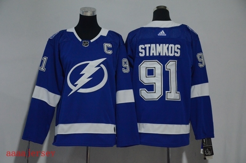 Tampa Bay Lightning kids ice hockey jersey SM-LXL 坦帕湾闪电队童装冰球服 1