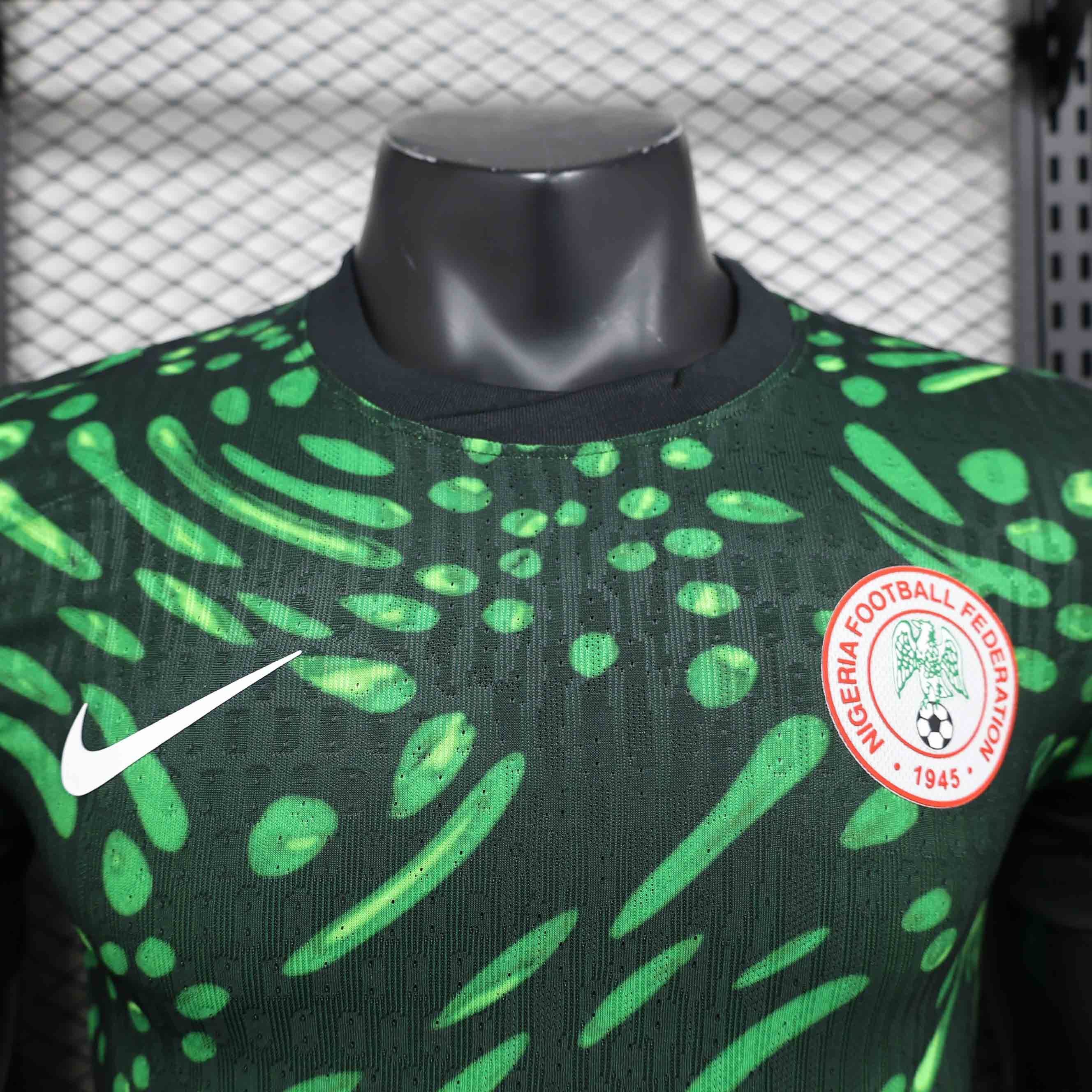 2024 Nigeria Home Kit Player Version Shirt Football AAAAJersey Supplier 5