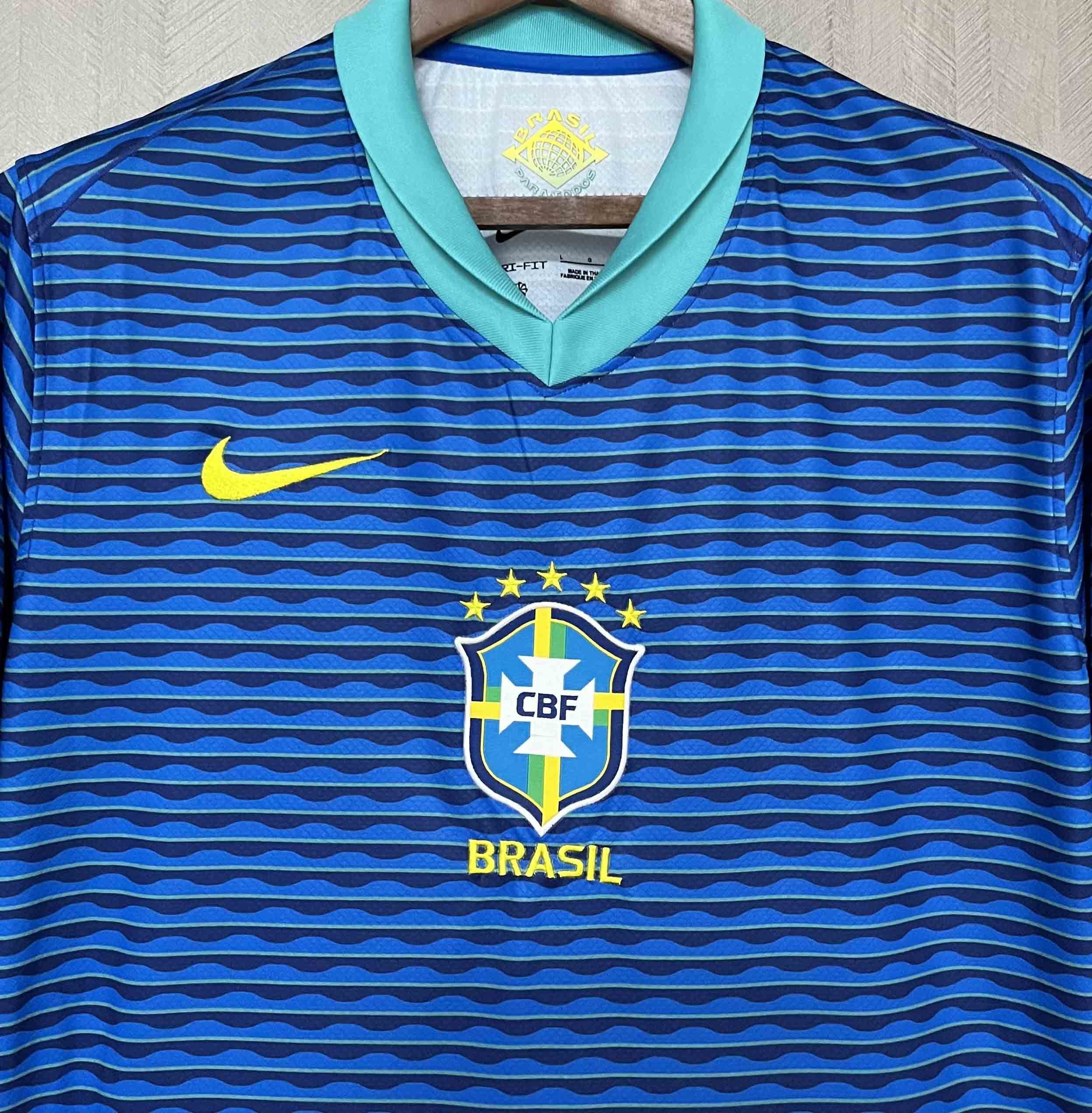 2024 Brazil Away Kit Football AAAAJersey Yupoo 5