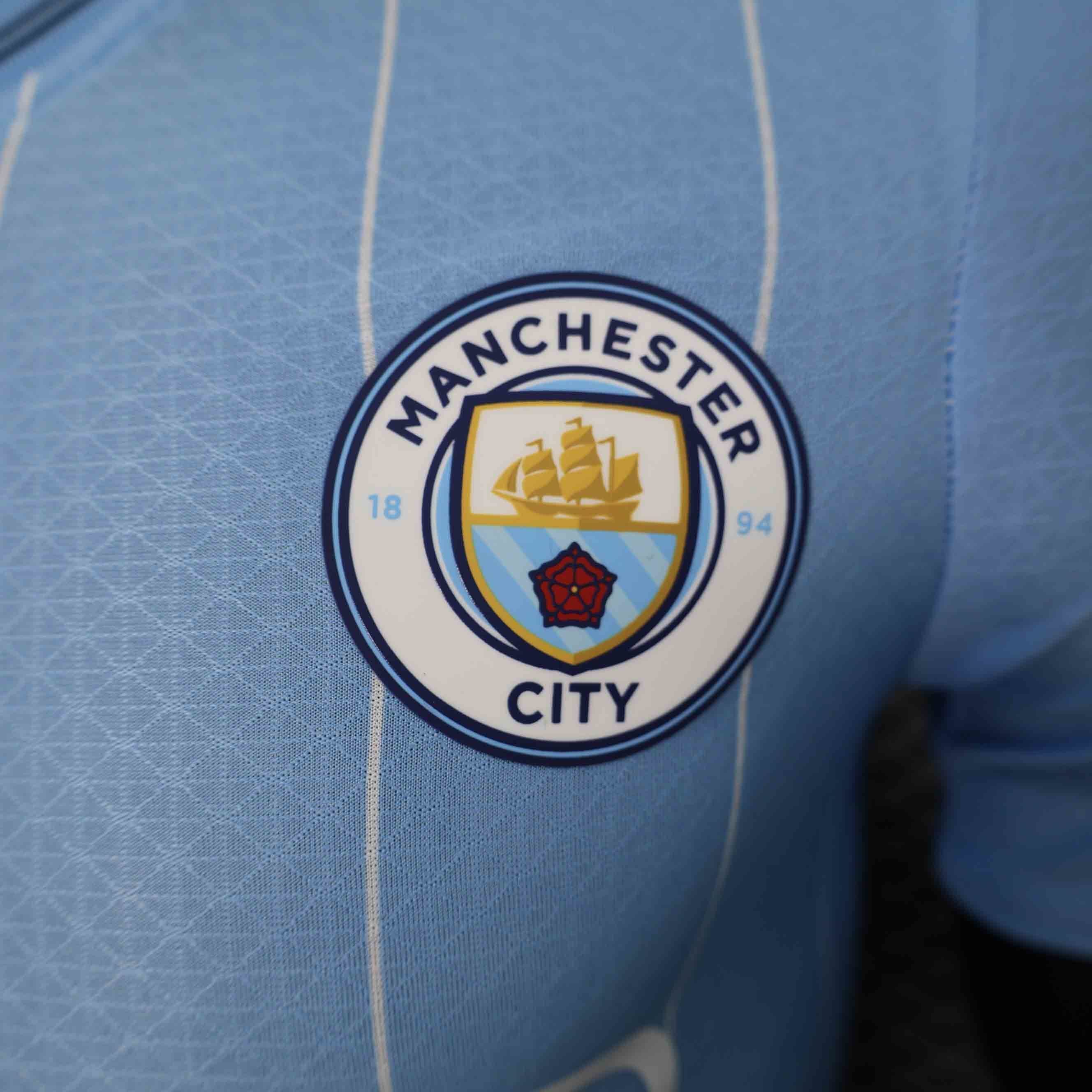 24-25 Manchester City Home Kit Player Version Shirt Soccer Jerseys For Sale 4