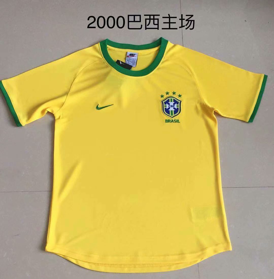 2000 Brazil home yellow
