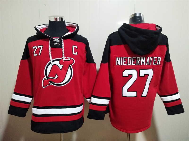 Jersey Devils Hoodie Ice Hockey jersey 【ID4161412】M-3XL 新泽西魔鬼 队帽衫冰球服 3