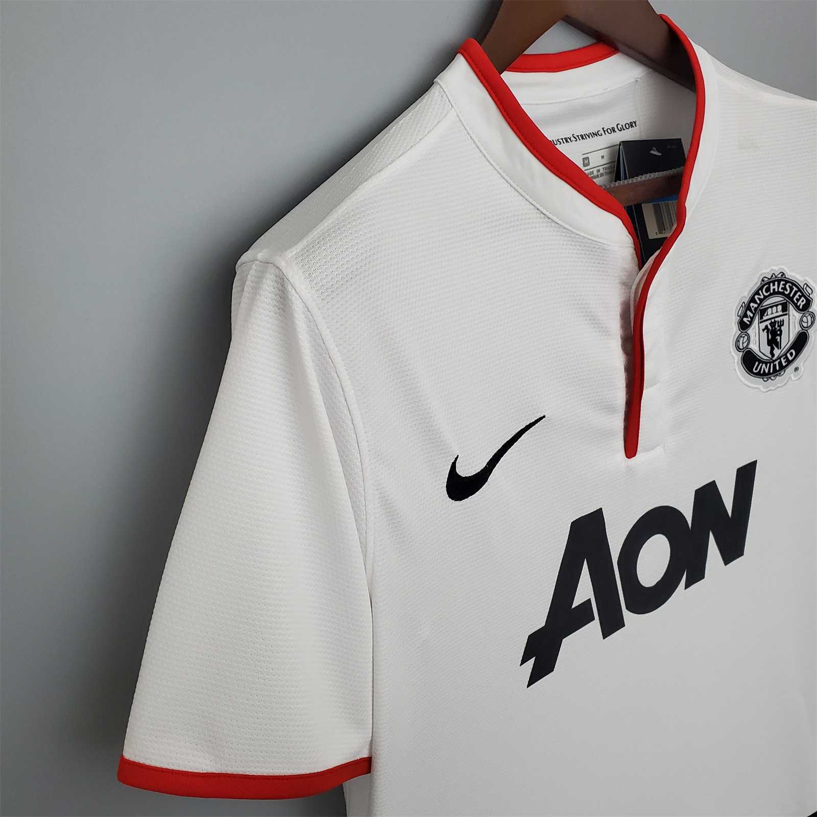 13-14 Manchester United away white 2