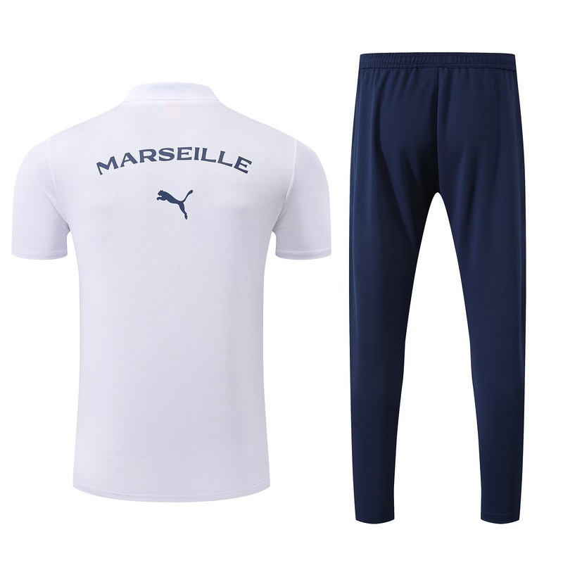 25-26 Marseille Whitr Training POLO Kit Soccer AAAAJersey Yupoo S-2XL 2