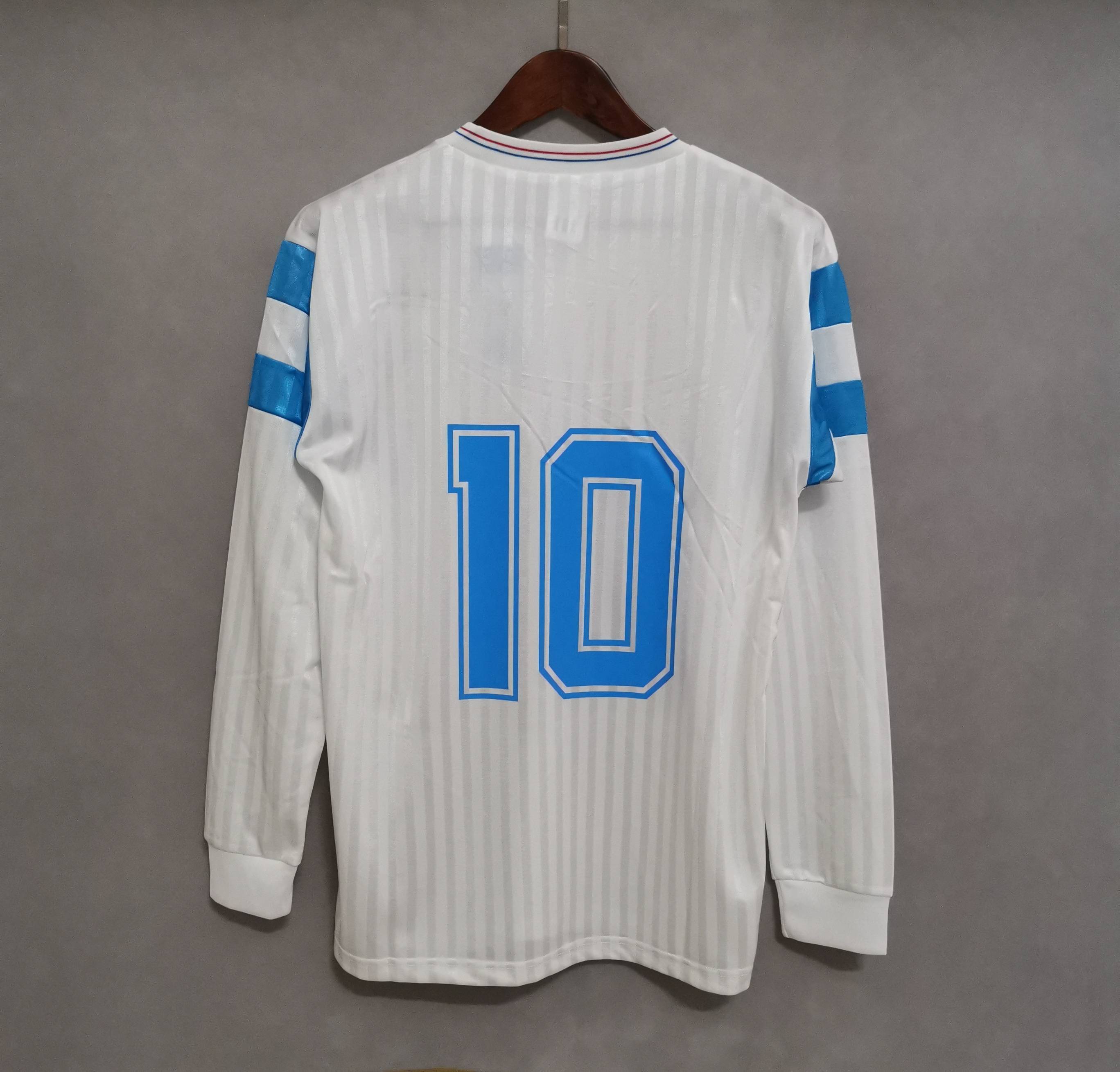 90-91 Marseille home long sleeve 3