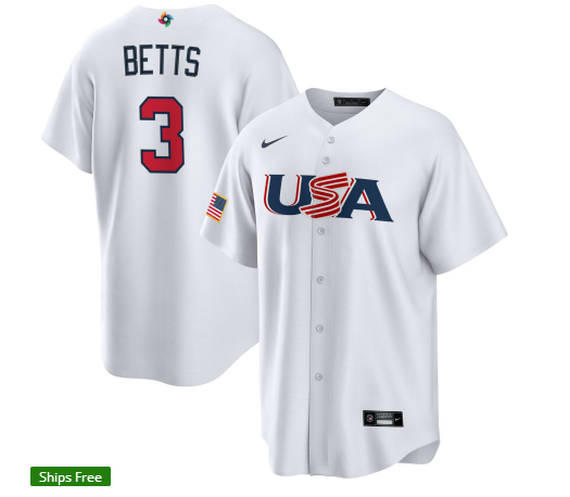 USA 2023 World Cup Baseball Jerseys 26