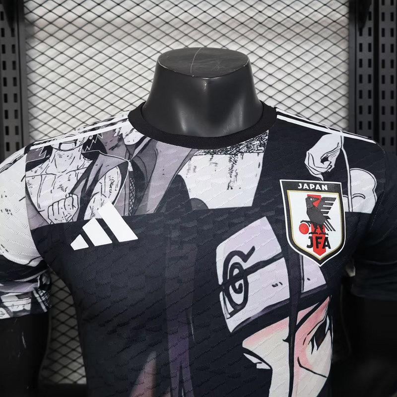 25-26 Japan x Naruto Uchiha Itachi Special Edition Kit Player Version Shirt AAAAJersey Wholesal 1