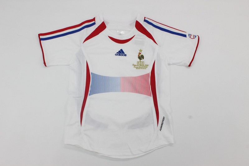2006 France Away Retro Kid Kits Youth Apparels Soccer AAAAJersey Yupoo 4