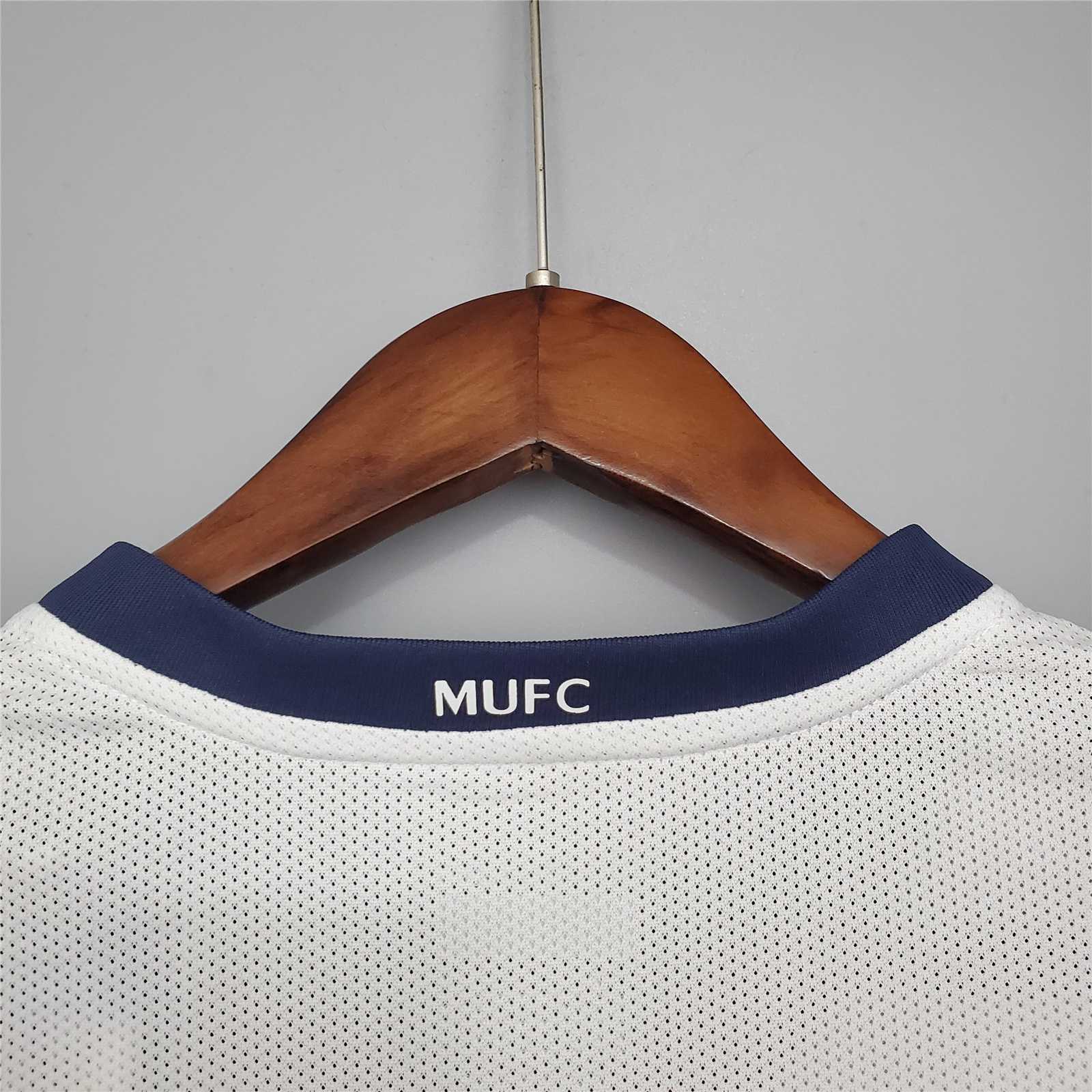 08-09 Manchester United away white League Edition 2