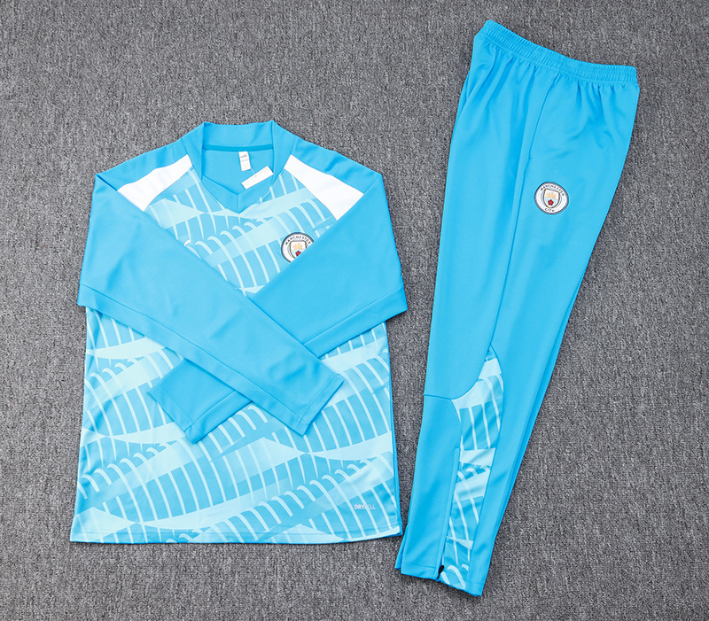 23-24 Manchester City Long Sleeve Training Suit Yupoo 2