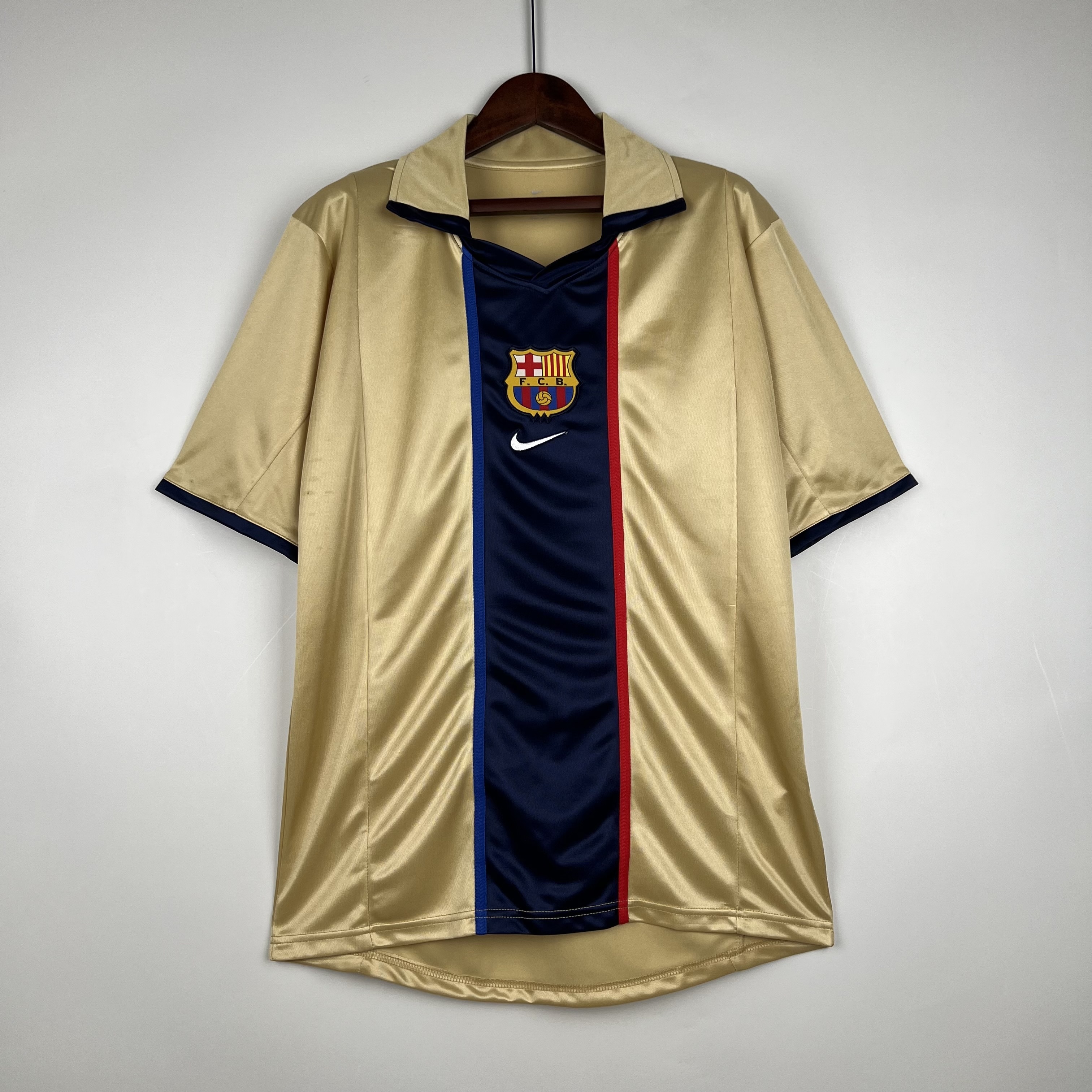 02-03 Barcelona Away Retro Soccer Jerseys Yupoo