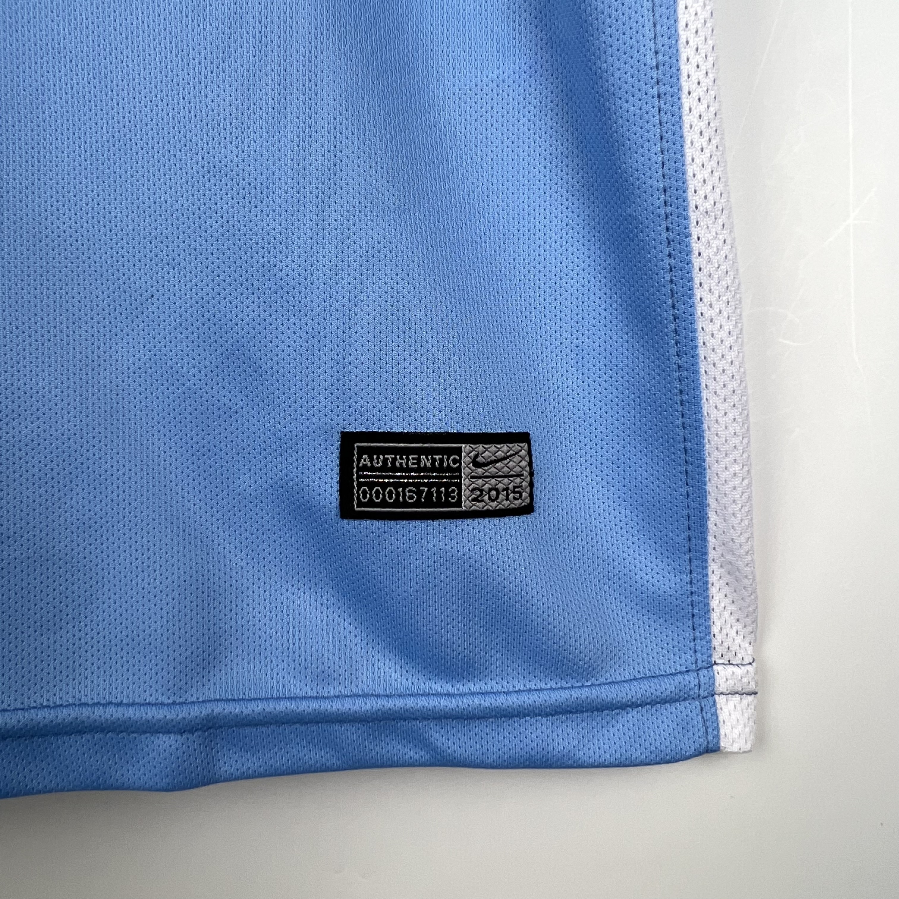 15-16 Retro Manchester City Home S-XXL Soccer Jersey 4