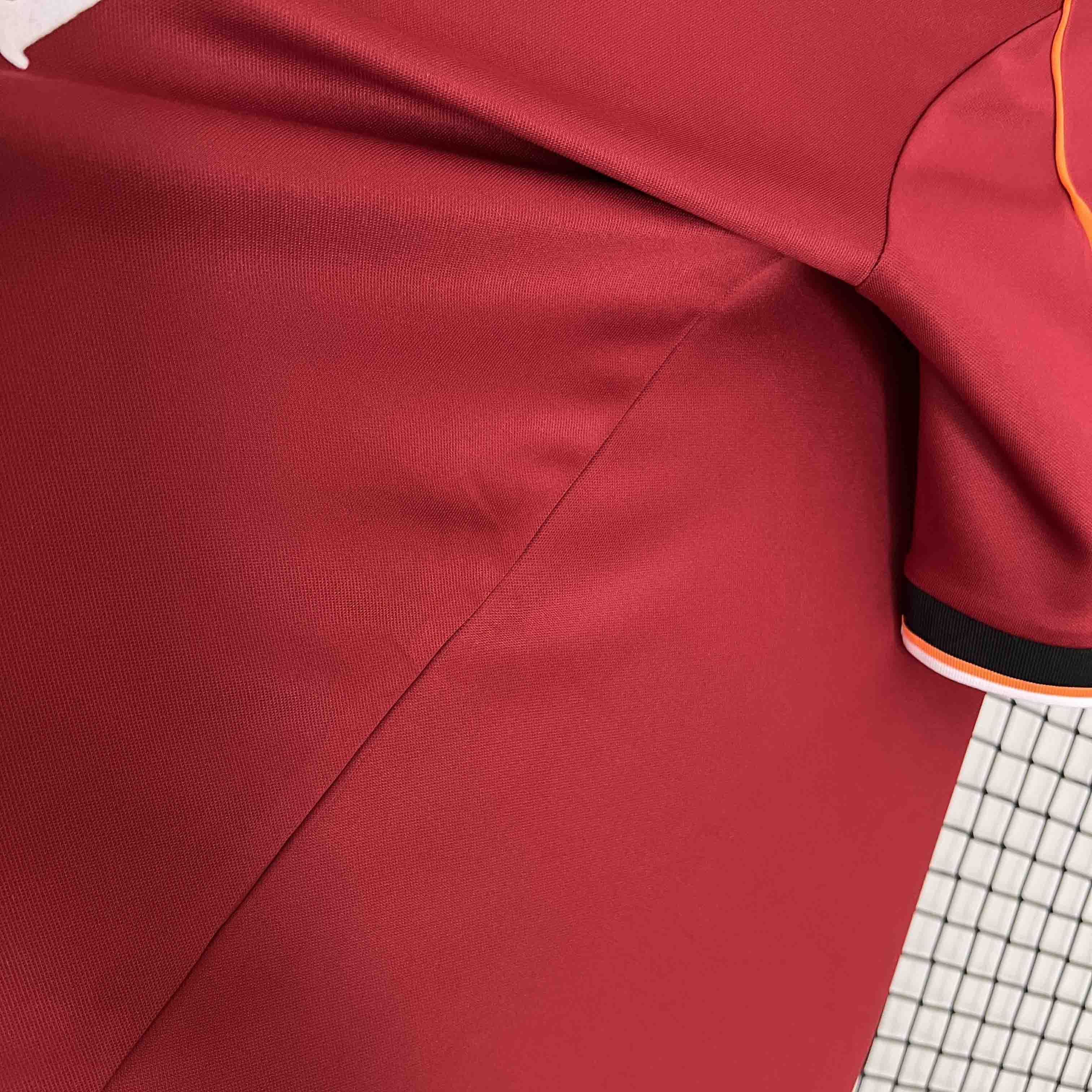 98-99 Roma Home Retro Kit Soccer Uniform AAAAJerseys Dropshipping Yupoo 2