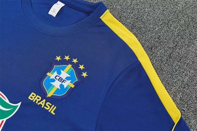 26-27 Jordan Brazil Mens Color Blue Kit Training Suit Yupoo 7 2