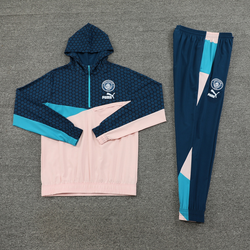 23-24 Manchester City Hoodie Long Sleeve Training Suit Yupoo 1