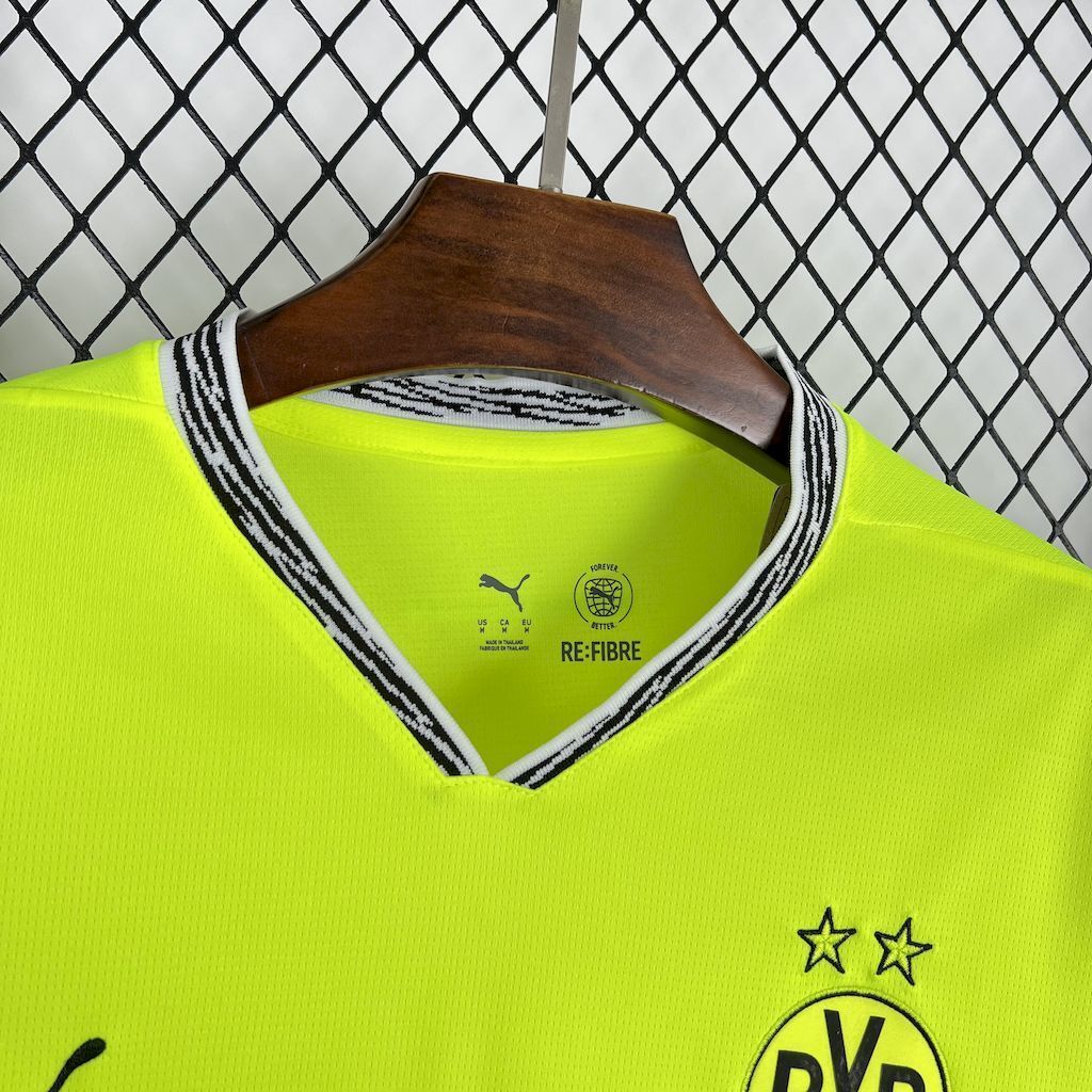 25-26 Dortmund Collaboration Green Long Sleeve Special Edition Shirt AAAAJersey Supply Yupoo 2