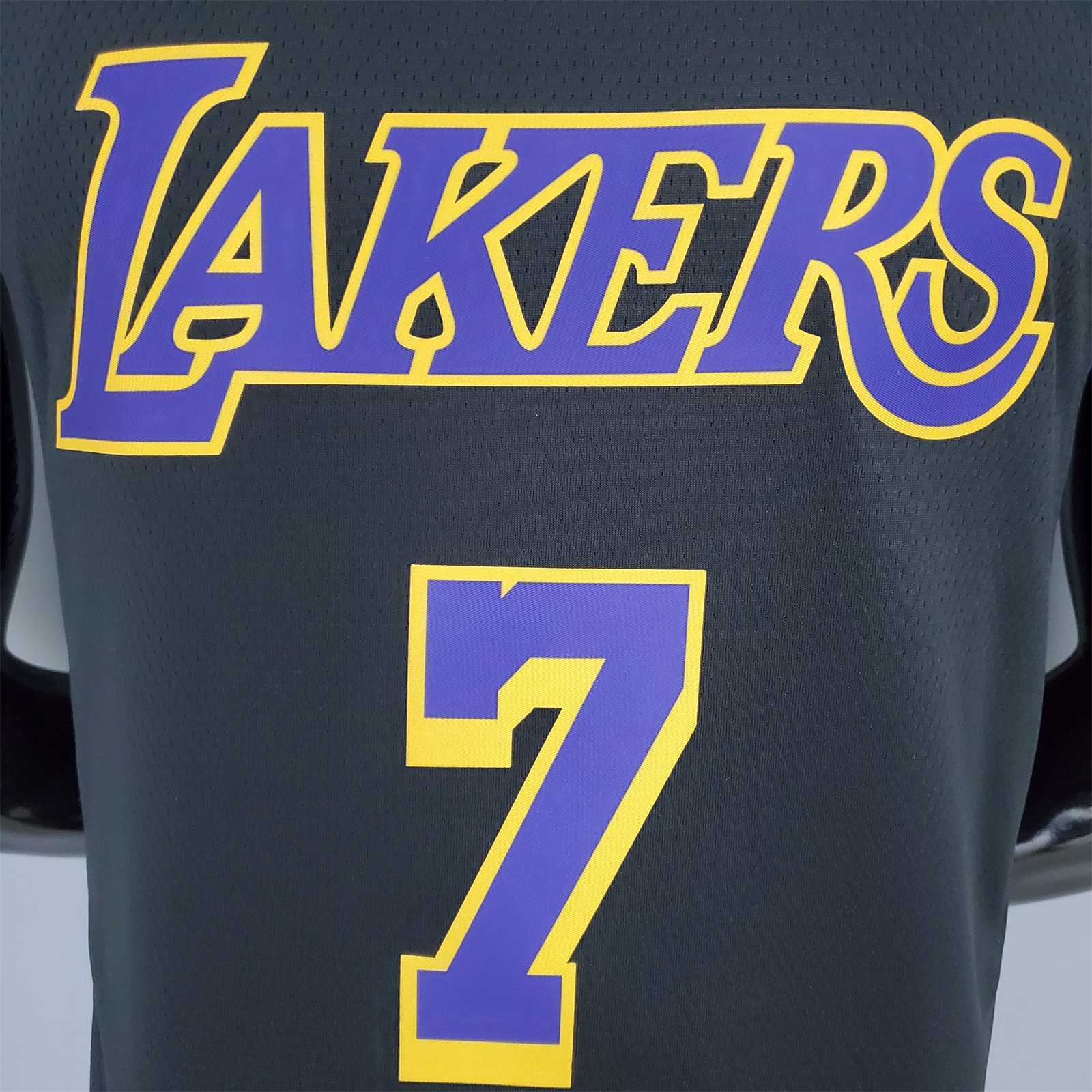 2021 ANTHONY#7 Lakers Bonus Edition Black 2