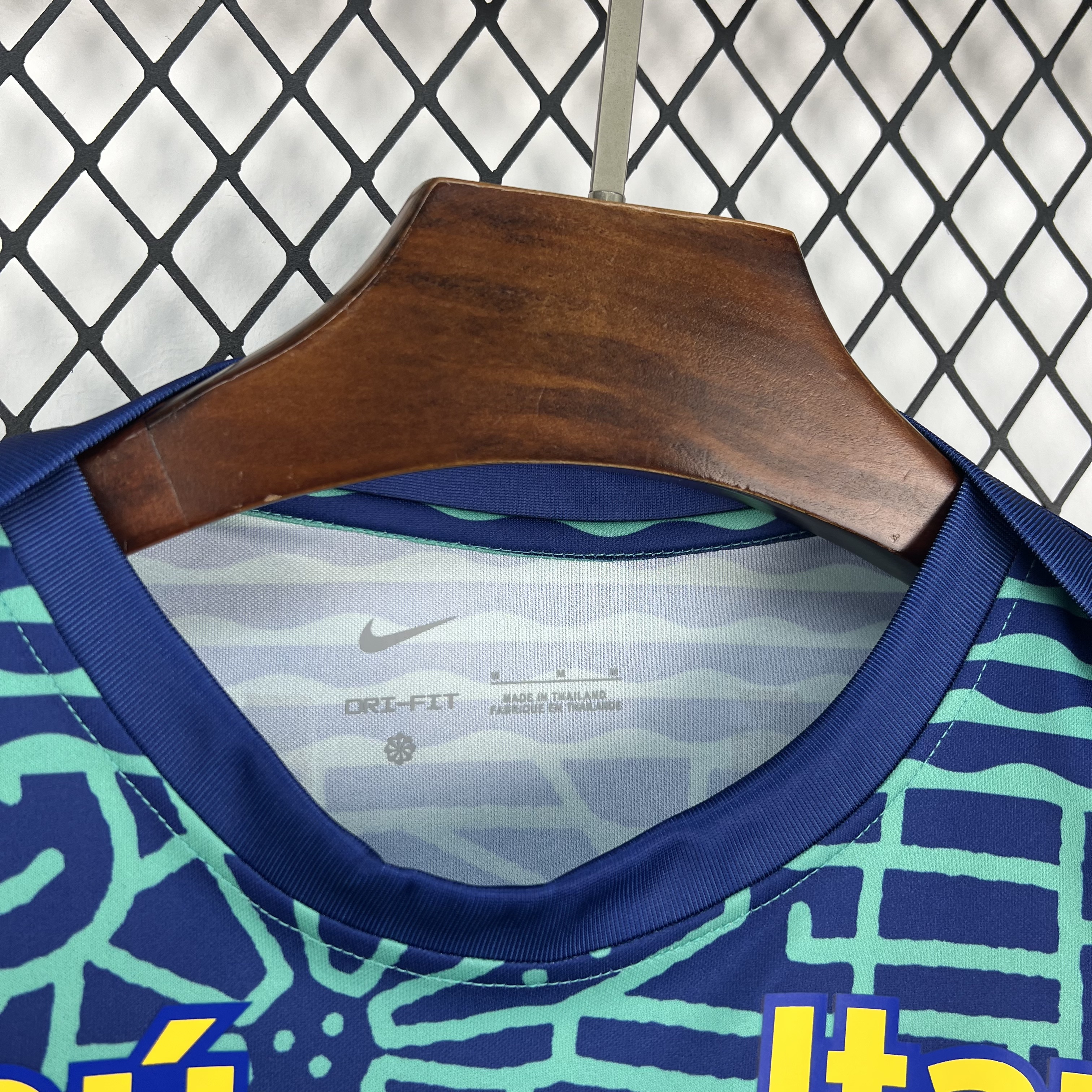 2024 Brazil Mens Pre-Match Kit Football Retro T-Shirt AAAAJersey Supply Yupoo 9 5