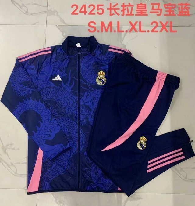 24-25 Real Madrid Jackets Football Shirts 2