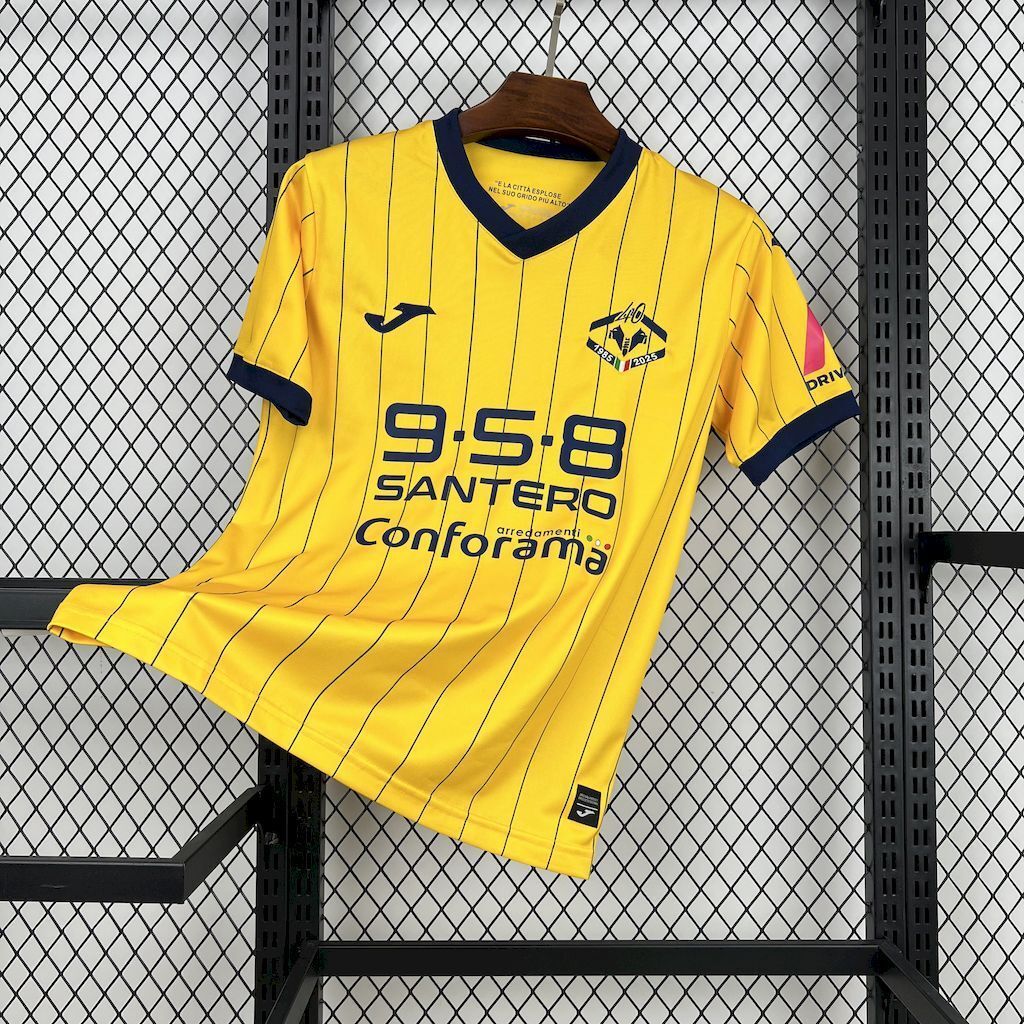 25-26 Hellas Verona 120th Anniversary Edition Football T-Shirt AAAAJersey Supply Yupoo