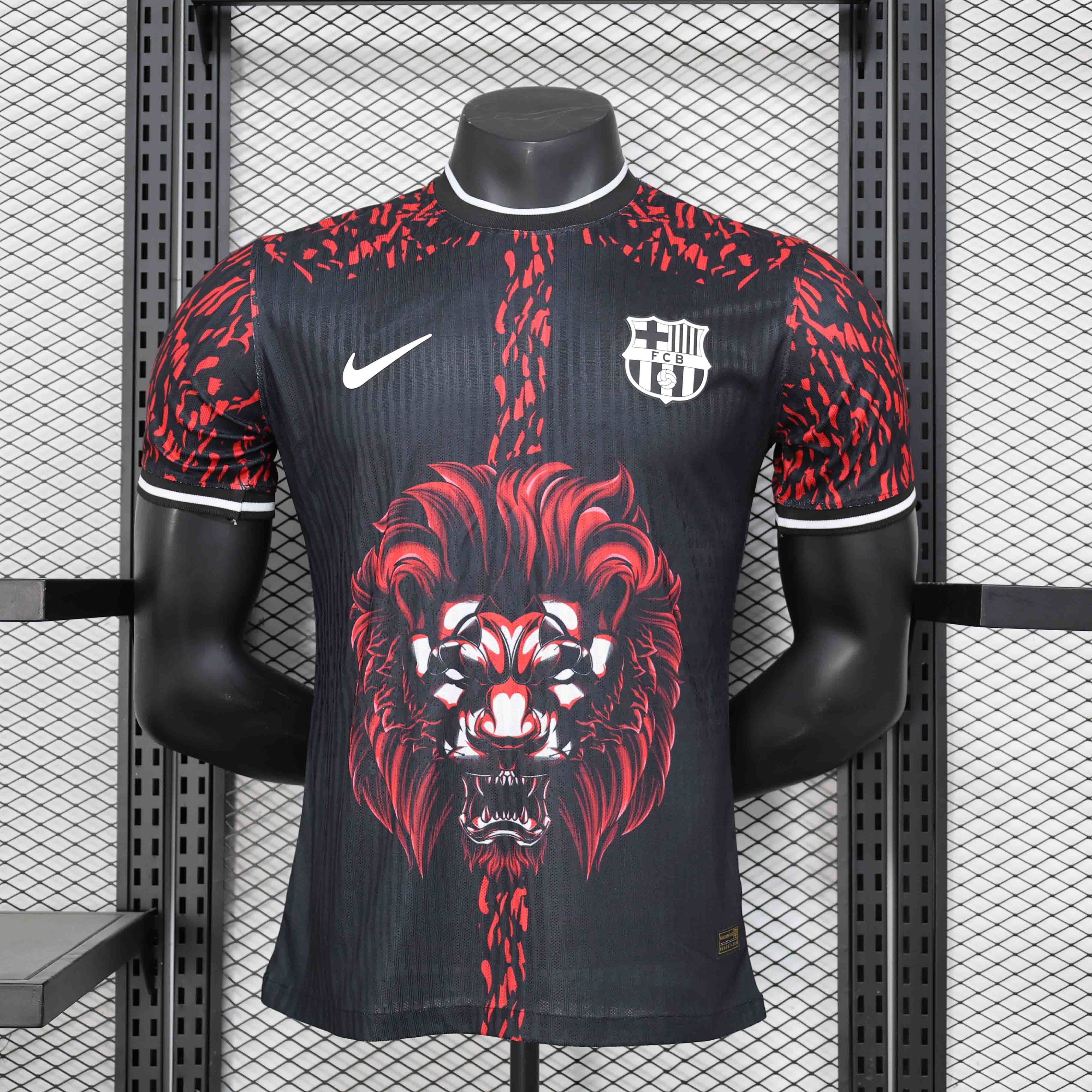 24-25 Barcelona Red Lion Special Edition Player Version Shirt AAAAJersey Supplier Yupoo