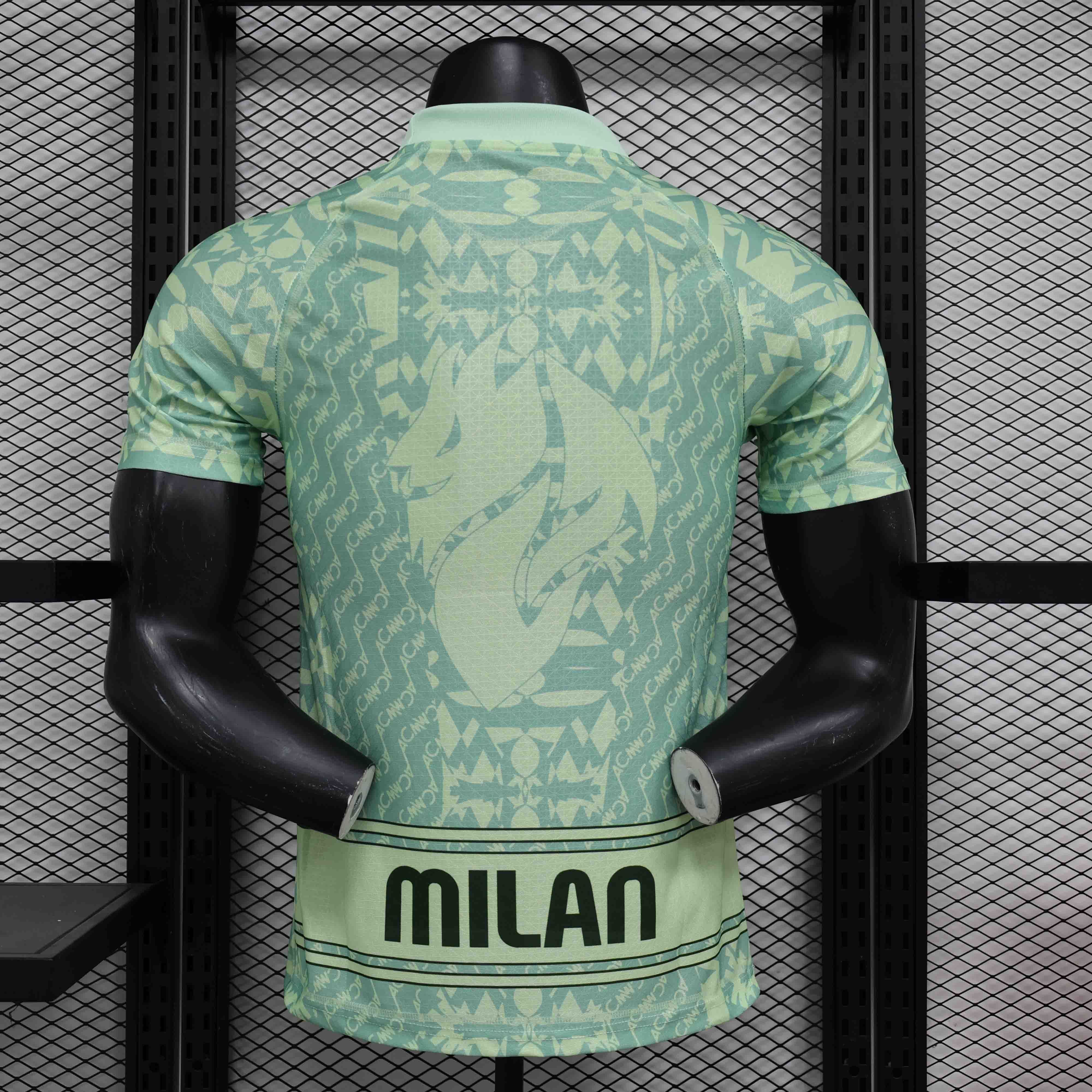 24-25 AC Milan Green Special Edition Player Version Shirt AAAAJersey Supplier Yupoo 3
