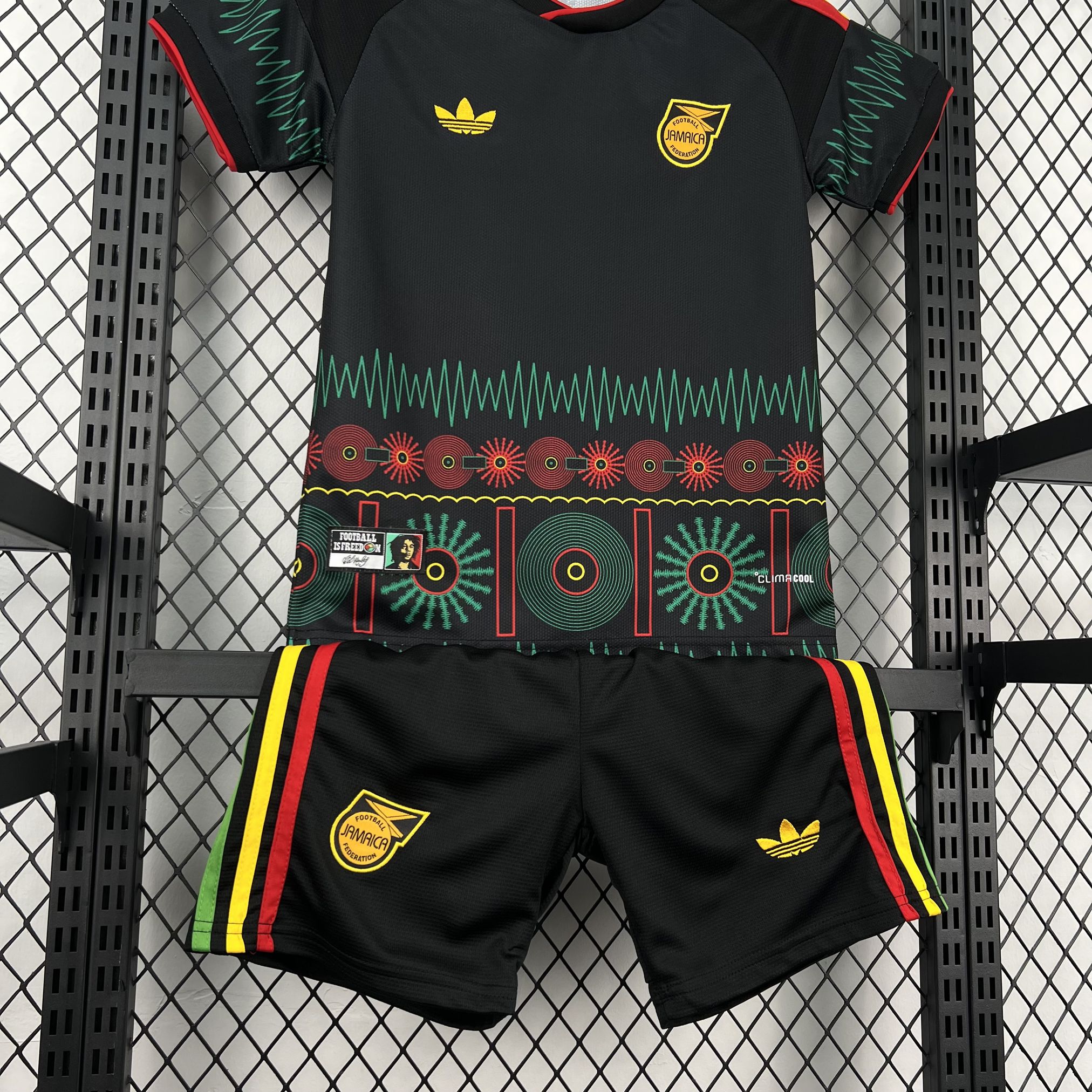 2026 World Cup Jamaica Away Kids Kit Football Youth Apparels AAAAJersey Supply Yupoo 5 2