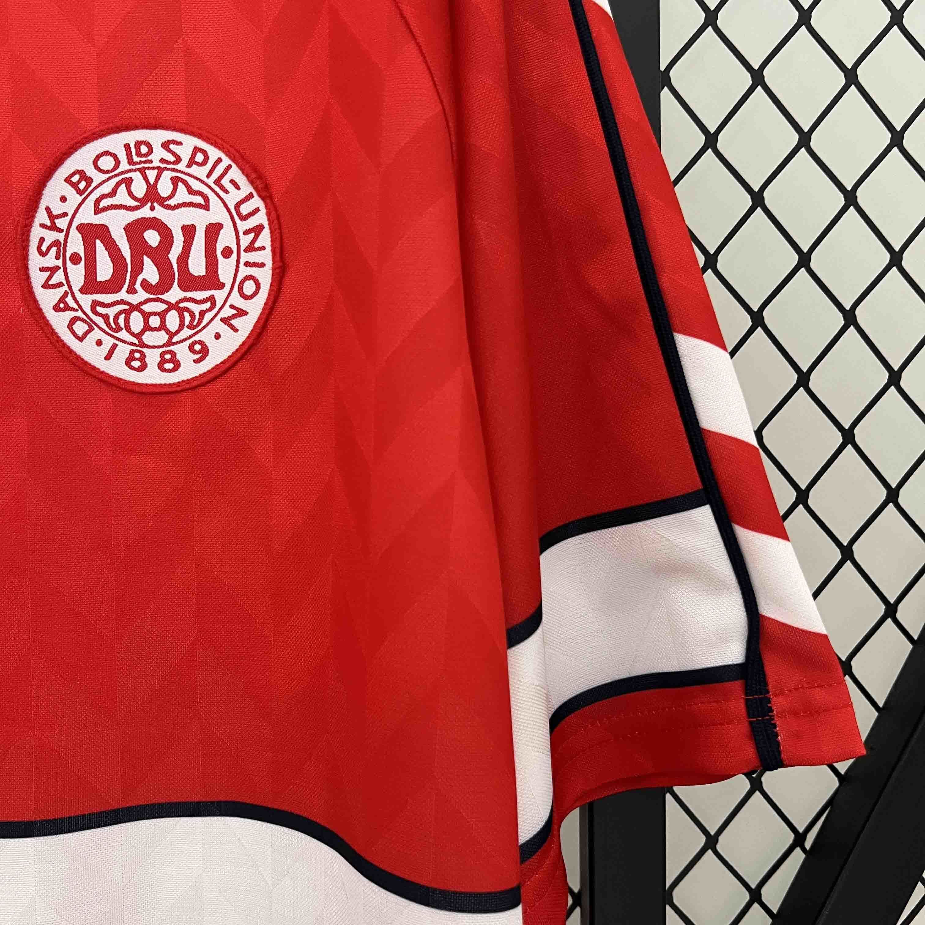 1988 Denmark Home Retro Kit Football Uniform AAAAJerseys Dropshipping Yupoo 4