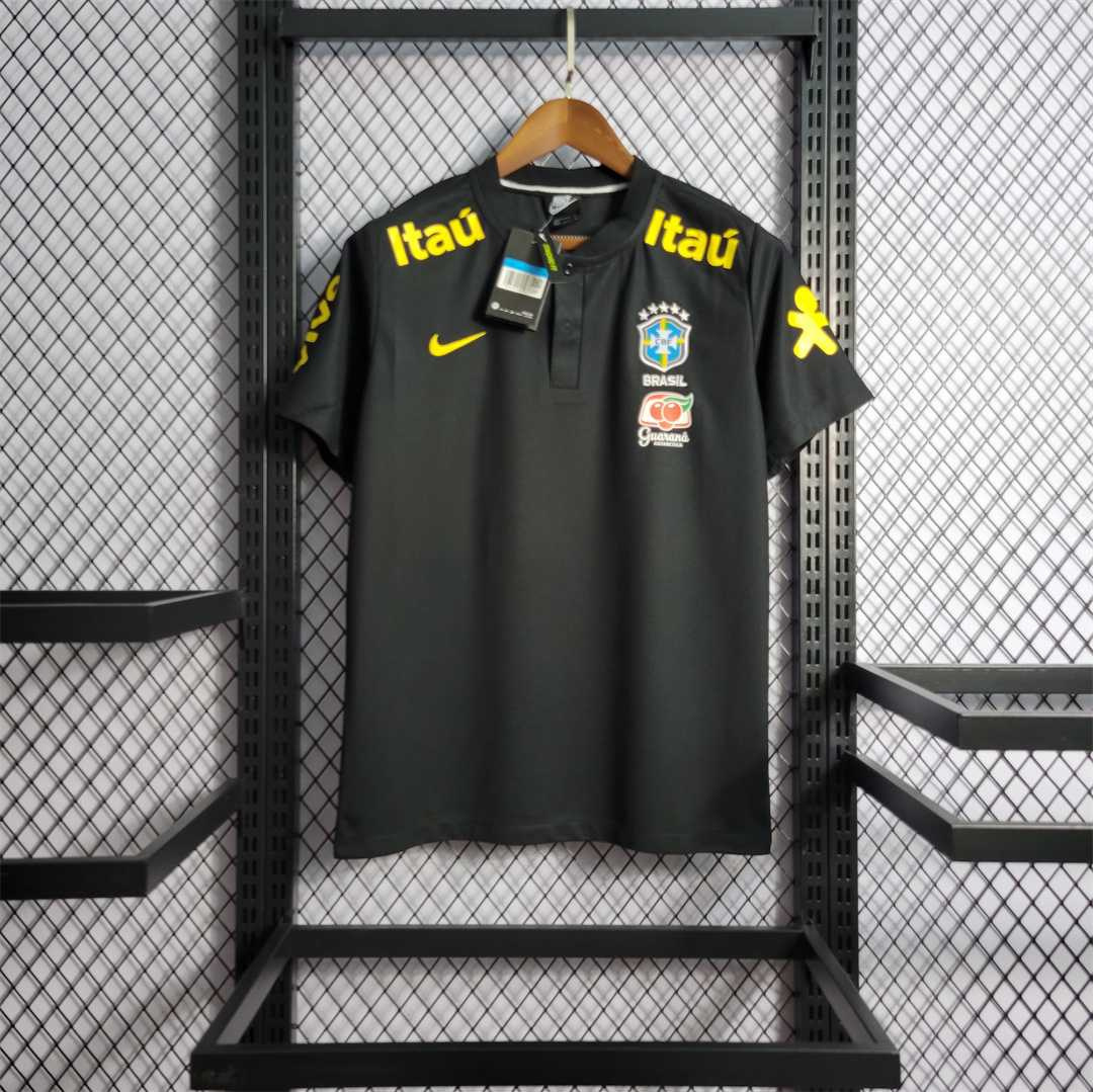2122 Brazil Pre-Game Black